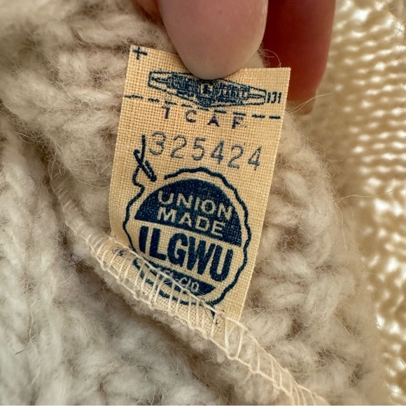 Vintage 1950/60s Imperial Guard Authentic FisherKnit of Pure Worsted Wool Size M - Picture 9 of 13